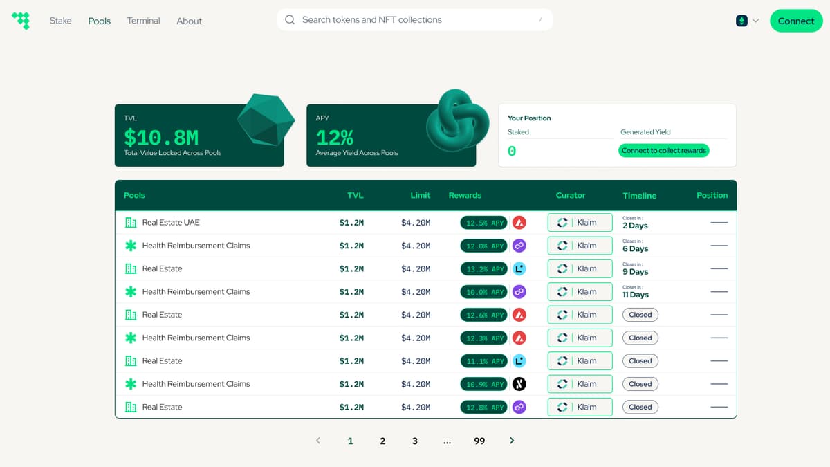 Landing page preview